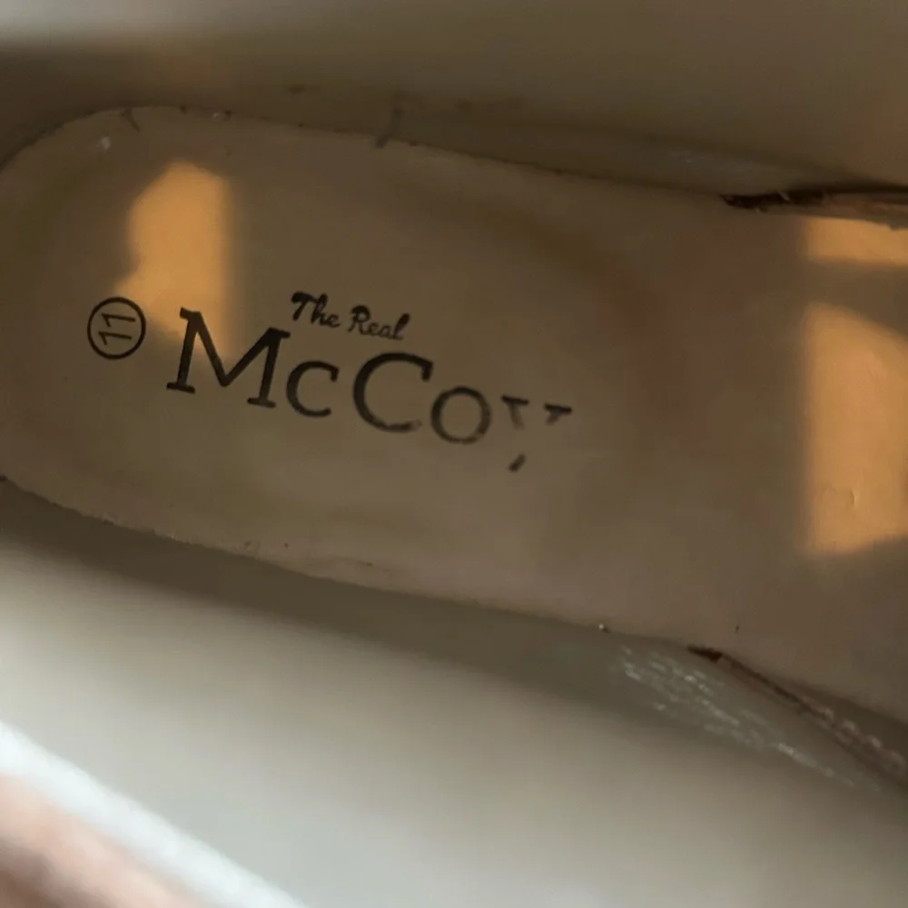 The Real McCoy Vellies Chukka Boots Size‎ 11 Beige